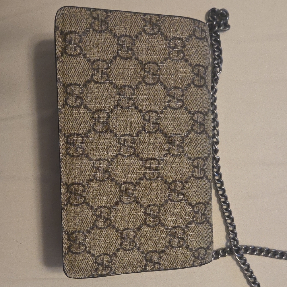 Gucci Beige and Tan MINI Crossbody Bag - Picture 3 of 4